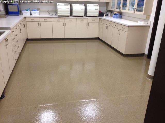7/2/14

Floors were machine scrubbed and we added floor sealer to the epoxy paint.

Client will be thrilled in the morning.

Sara M.
