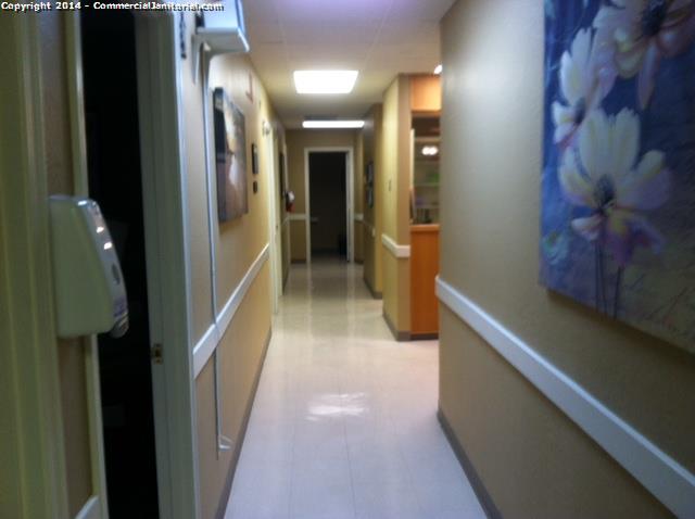We are a cleaning and janitorial company that specializes in cleaning the hallways of medical clinics 