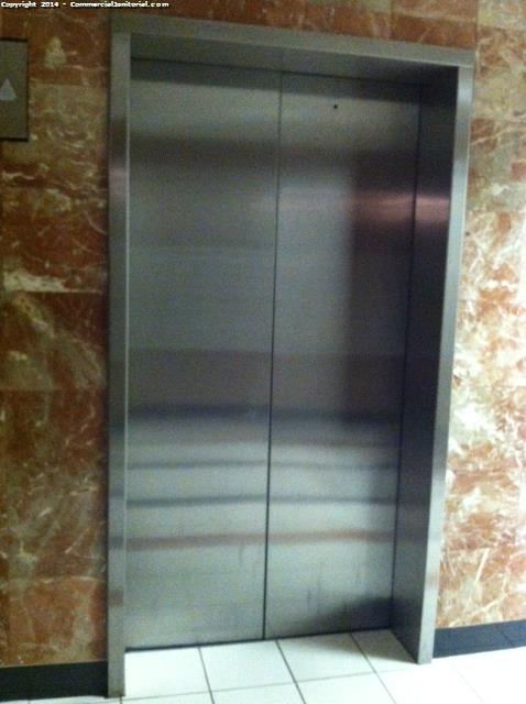10/29/14

Daisy F. performed on-site inspection.

The crew did an excellent job of wiping down elevators.

Nice work team!!

Client will be very happy with our work tonight.

Daisy F.