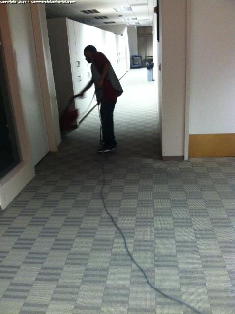 8-20-14 Performed Inspection

Crew lead was performing a detailed carpet cleaning procedure this evening as requested by client.

Work Order 3434343-2 completed.

Jessie L.