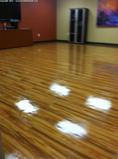 10/15- Albert performed inspection.

The crew did an amazing job of adding floor finish to the wood floors.

They turned out great!

Nice job team!

Albert M.