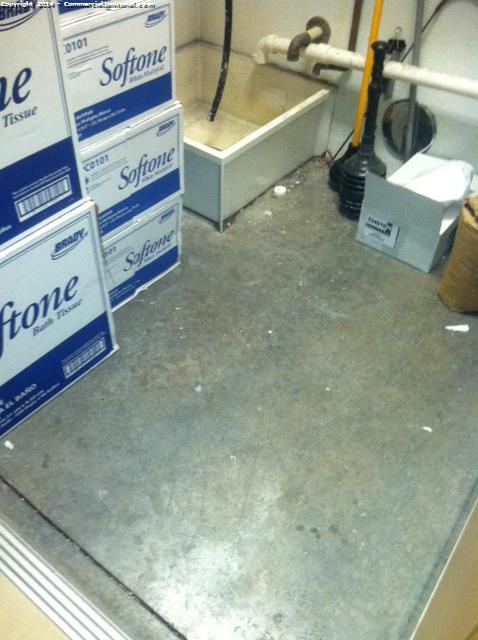 Be careful it is off the floor in case there is a flood it will not damage the consumables