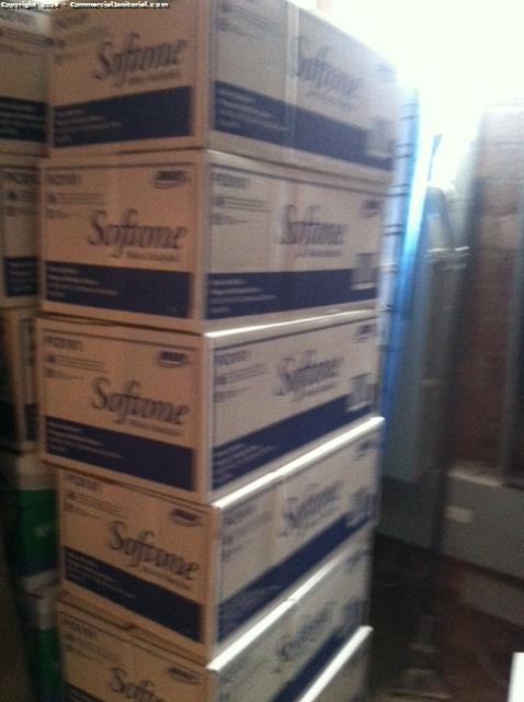 7/31/14

Dropped 6 cases of multifold at building to replenish stock.

Client is stocked up!
