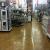 Well traffic and worn wood flooring is brought back to life through scrubbing and polishing. The shine brings out the beauty of the wood and makes the store look clean, and a clean store is a place people like to shop.  