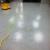 Before picture of concrete floors in shipping and receiving