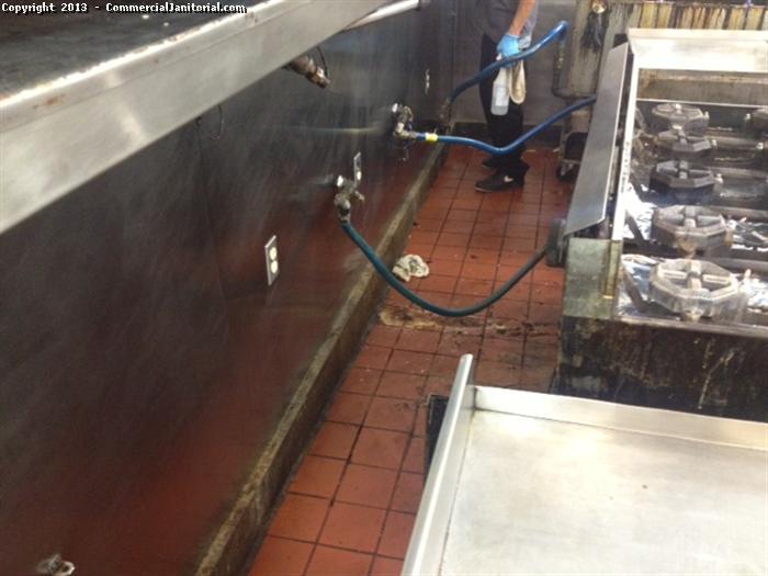 Our restaurant cleaning staff members know that a surface clean doesn