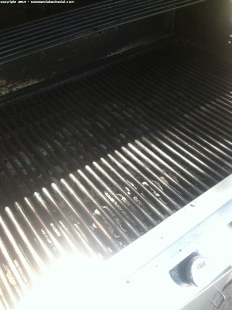 in many properties we are asked to clean the grills.