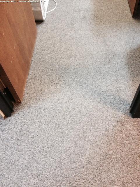 8.24.14 Diana Fuentes performed inspection

The crew did a great of vacuuming the carpeted areas.

Way to go team.

Diane F.