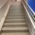 clean hand rails, deck brush stairs