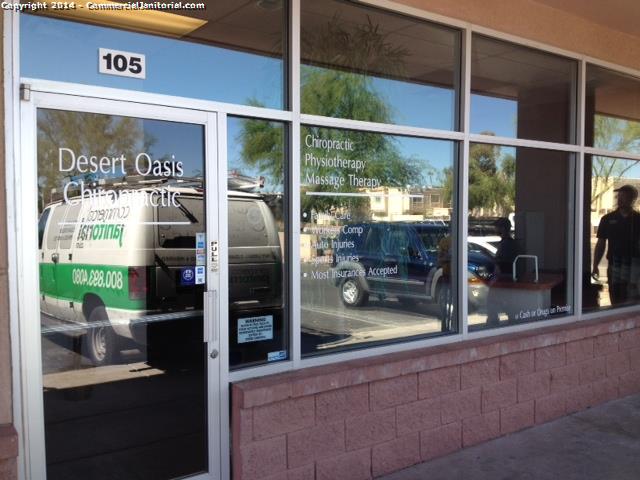 10/7- Cici performed inspection 

The special projects team did a great job cleaning the exterior windows.

Nice job team!!