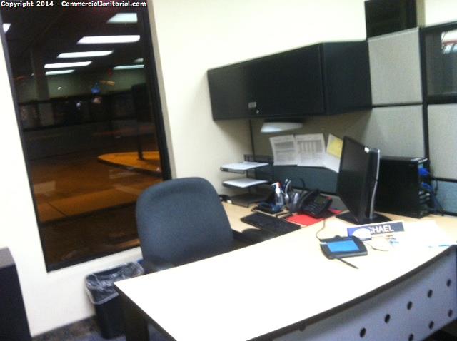 Desk is clean and sanitized

6-23-14

Cleaner: Blanca Dominguez
