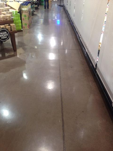 6/13/14 Octavio Cleaner on site FYI All floor was dust mop/swept and stickers removed mopped the whole store Before & after pics see below FYI The customer stated that the floor was dirty on Thursday night for Friday morning But the account doesn