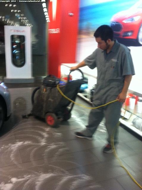 Machine Scrubbing of Tile at Dealership

Place is looking really good!

Ben B.