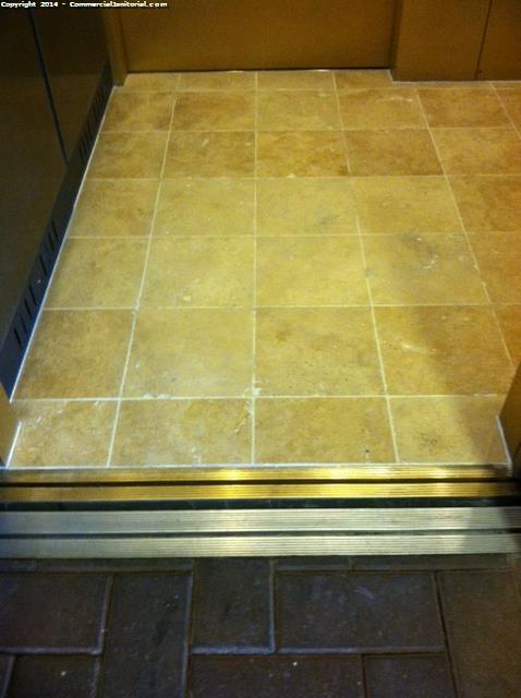 janitorial service specializes in cleaning grout lines 