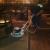 carpet bonett in a restaurant. This is done nightly in some bars and restaurants as part of a cleaning service